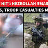 Hezbollah Unleashes Deadly Rockets, Pounds IDF Soldiers In Brutal Revenge | Watch