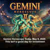 Article image for: Gemini Horoscope Today, May 9, 2026: This isn’t a good day for investment