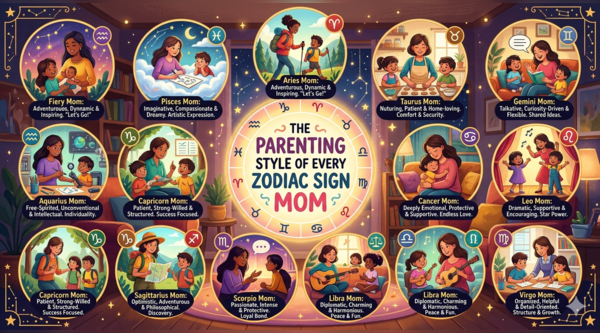 The Parenting Style of Every Zodiac Sign Mom