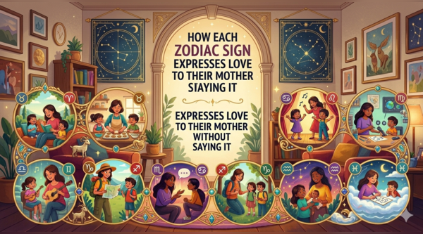 How Each Zodiac Sign Expresses Love to Their Mother Without Saying It