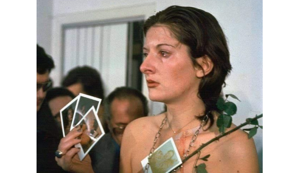 Woman stood motionless for six hours and let people use 72 objects on her during a disturbing experiment: The story of Marina Abramovic