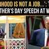 Article image for: Trump’s 'Motherhood Not A Job' Remark Turns White House Event Into Viral Backlash Storm