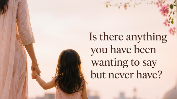 8. Is there anything you have been wanting to say but never have?