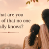 Article image for: <i class="tbold">6</i>. What are you proud of that no one really knows?