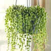 String of pearls – the beauty of green beads