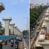 Land transfer and road widening work continue beneath Bengaluru’s delayed Ejipura flyover corridor