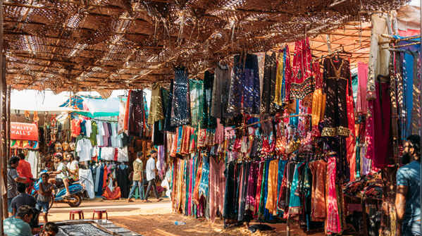 Anjuna Flea Market, Goa: The Expat Wardrobes