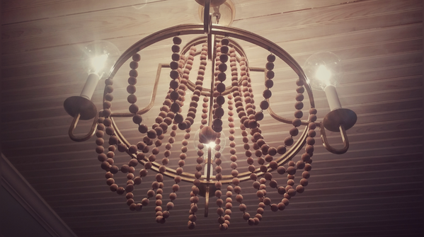 Wooden bead boho cascade
