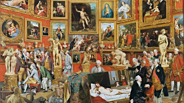 The Tribuna of the Uffizi