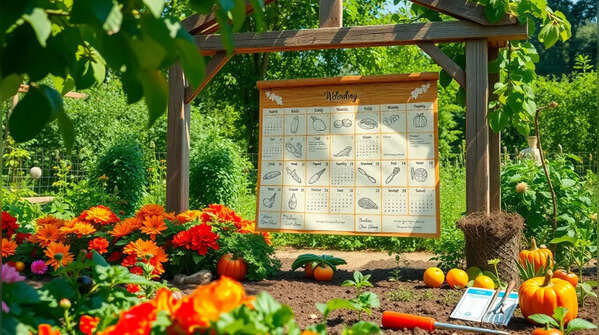 Make a custom planting calendar in seconds