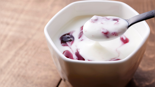 Flavoured yogurt