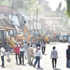 Article image for: Anti-encroachment drive at Sarda Circle in Nashik city