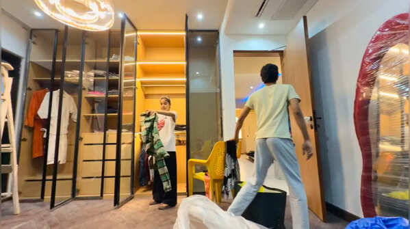 Walk-in wardrobe