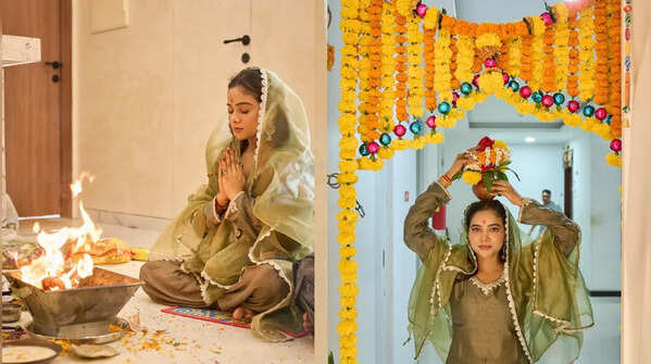 Griha Pravesh ceremony