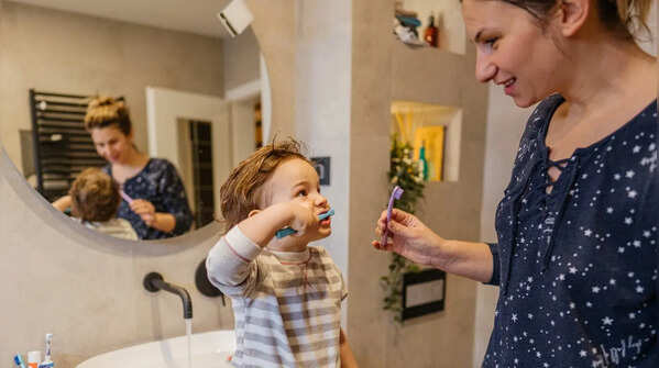 Brush your teeth at night