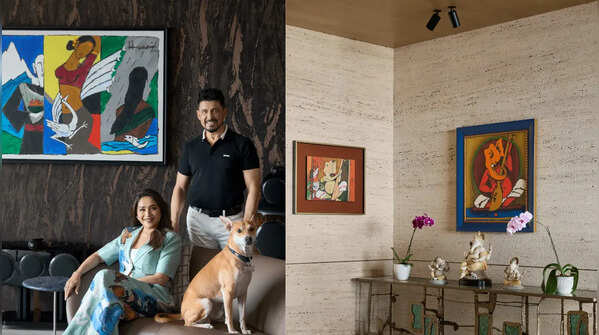 Inside Madhuri Dixit’s art-filled home: The paintings, what they tell about the actress’ personality and more