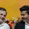 Rahul Gandhi congratulates Vijay