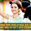 Article image for: Trisha Krishnan brings old-school South Indian glamour to Vijay’s oath-taking ceremony