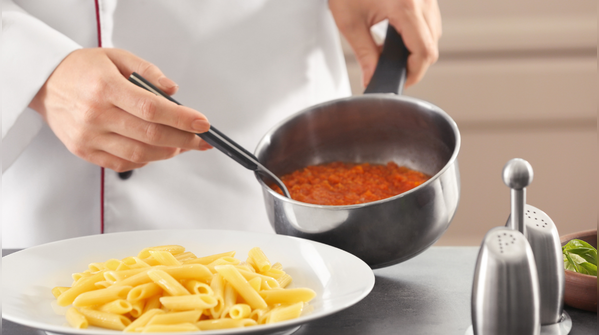 Adding sauce on top instead of combining it