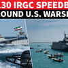 Article image for: 130 Iranian Speedboats Mass In Hormuz Near US Warships? IRGC’s ‘Swarm Tactic’ Sparks Alarm