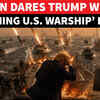 Article image for: Iran Fires Back At Trump With Chilling ‘Burning US Warship’ Image; Missiles, Jets Seen
