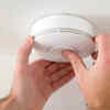 Old smoke detector or dust inside