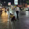 Article image for: Raipur cop halts traffic on busy intersection to help disabled man crawl his way across