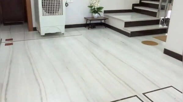 Marble flooring