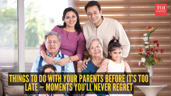 Things to with your parents before it is too late