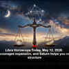 Article image for: Libra Horoscope Today, May 12, 2026: Jupiter encourages expansion, and Saturn helps you commit to a structure