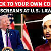Article image for: Trump Targets Ilhan Omar In Fiery White House Law Enforcement Address, Defends Border Crackdown