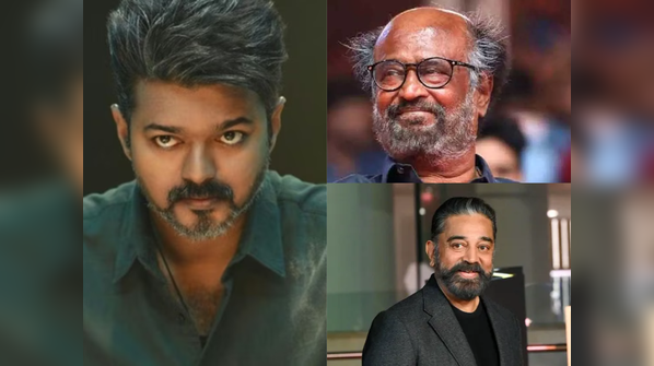 How Vijay Thalapathy, Rajinikanth, Kamal Haasan looked DECADES ago; Superstars' then and now pictures