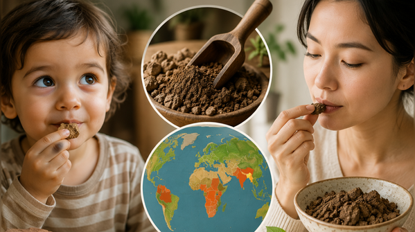 Why humans once ate dirt and some still do today