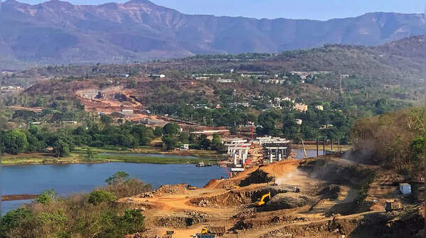 Large-Scale Infrastructure Project with Dual Corridors
