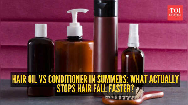 Hair oil or hair conditioner: What actually helps more with hair fall in summers?