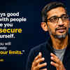 Article image for: Quote of the Day by Google CEO Sundar Pichai: It is always good to work with people who make you feel…