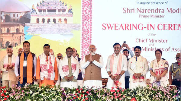 NDA leaders credit PM Modi for victory
