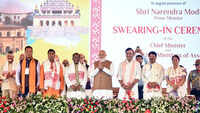 Article image for: NDA leaders credit PM Modi for victory