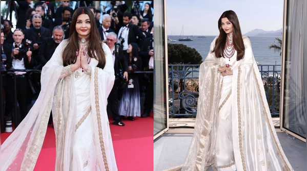 The handwoven Manish Malhotra saree (2025)