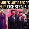 Article image for: Ant McPartlin’s Hilarious ‘Lots Of Makeup’ Comeback Leaves King<i class="tbold"> Charle</i>s In Stitches At Gala | WATCH