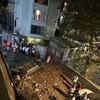 Article image for: Car crashes into building compound wall, plunges onto Peddar Road; driver hurt