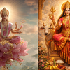 Article image for: Friday: Goddess <i class="tbold">Lakshmi</i> and Goddess Santoshi