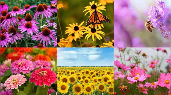 8 easy-to-grow wildflowers that attract butterflies and bees for natural pollination
