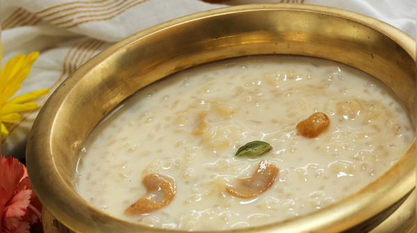 Pal payasam from Kerala temples