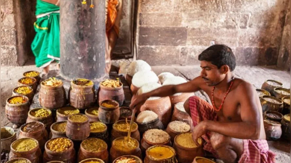 Mahaprasad from the Jagannath Temple