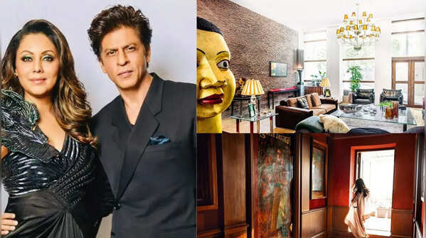 Inside Shah Rukh Khan and Gauri Khan’s lavish house Mannat: Rare art collection and striking paintings