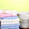 Dish towels and napkins