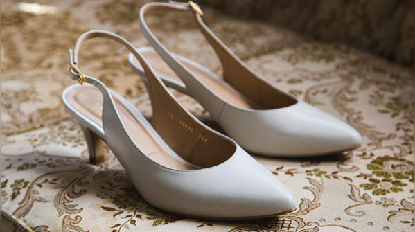Low kitten heels