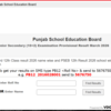 PSEB Class 12th result: Credentials required