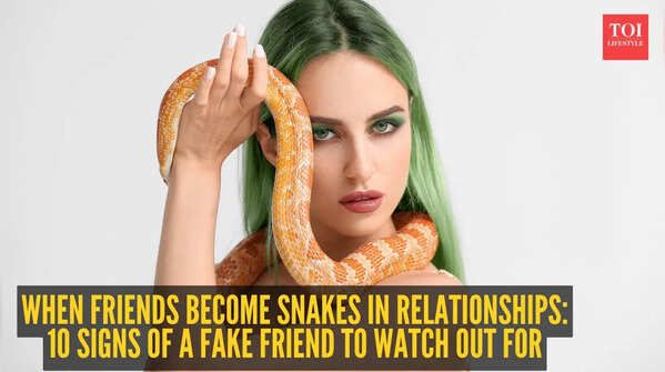 Subtle signs of a fake friend